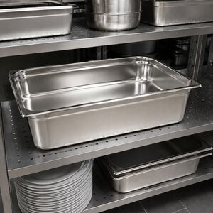 vaskete inoksi gastro 2/1 65x53x15 cm