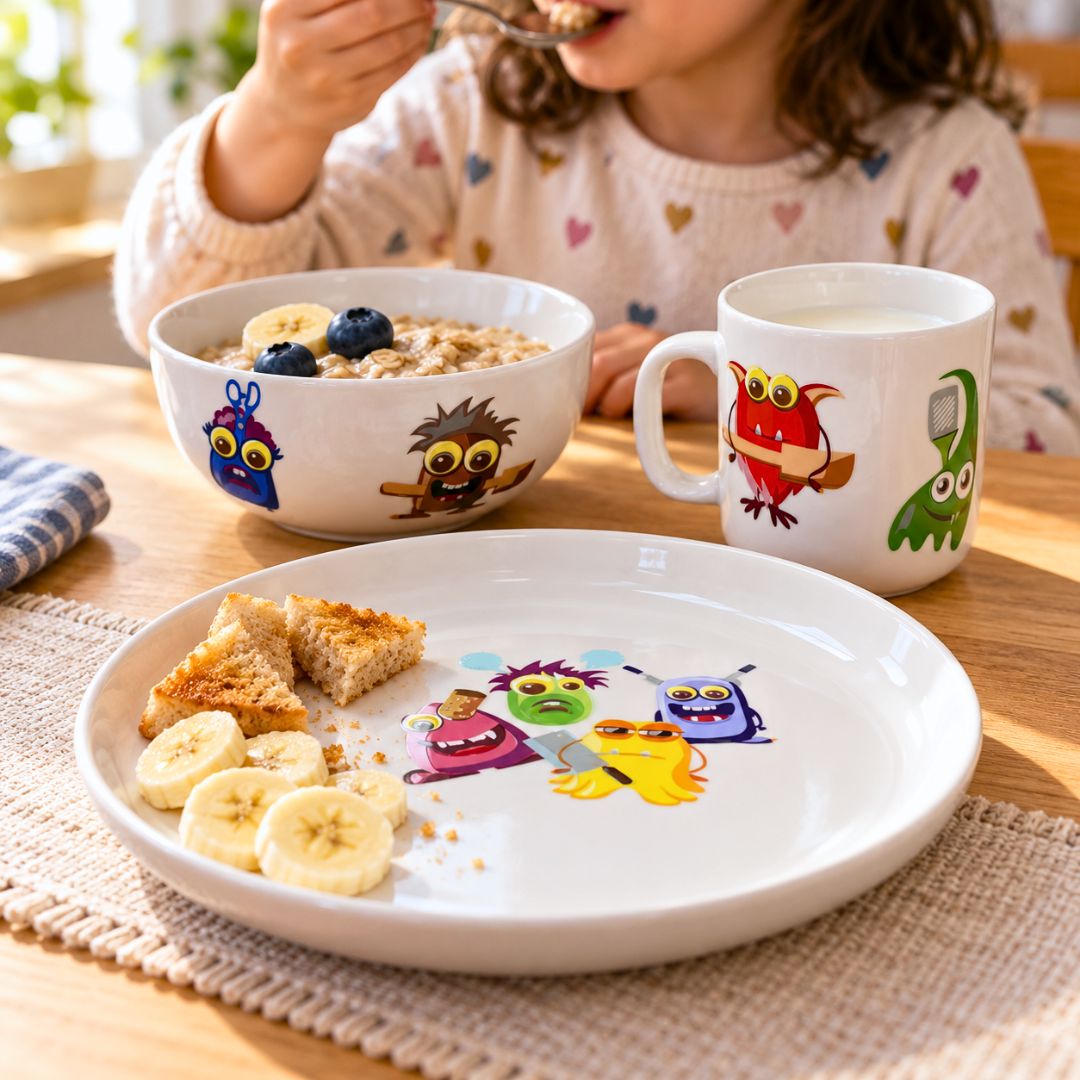 set femijesh porcelan buddies 3 cope